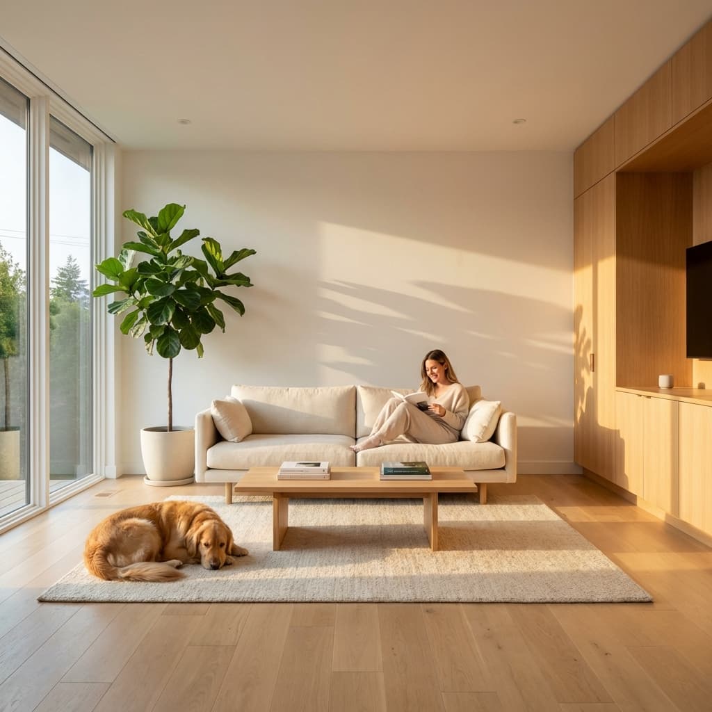 Immaculate living room